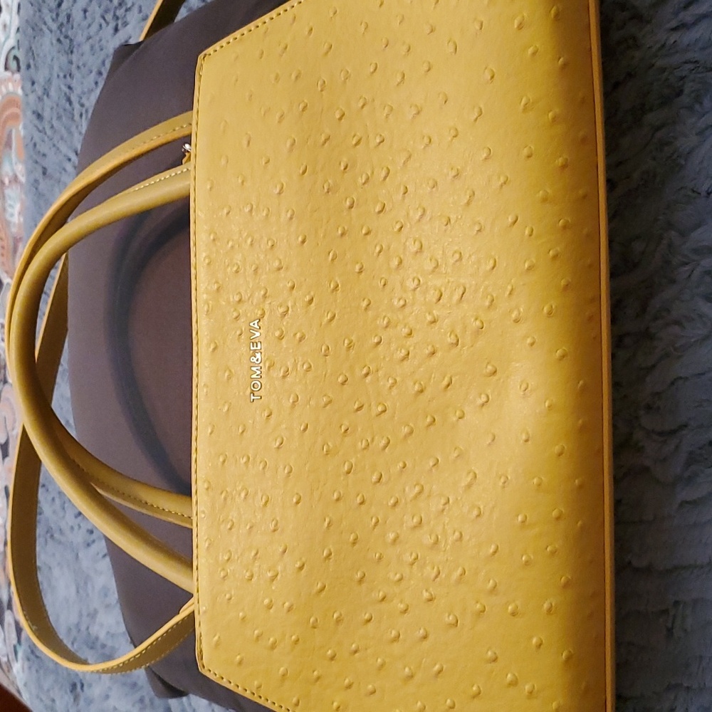 Tom and Ava yellow handbag